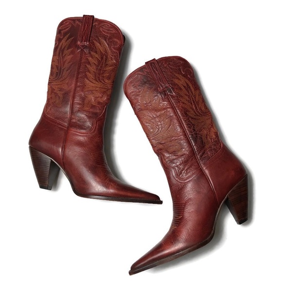 high heel cowboy boots